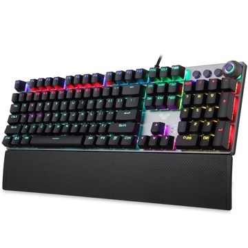 კლავიატურა AULA SI-2088V2 Fireshock V2 Mechanical Wired Keyboard USB EN/RU/UA Black