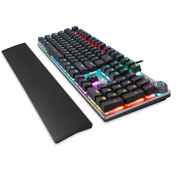 კლავიატურა AULA SI-2088V2 Fireshock V2 Mechanical Wired Keyboard USB EN/RU/UA Black