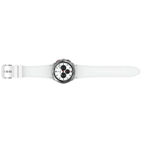  სმარტ საათი Ssamsung Galaxy Watch 4 CLASSIC 42MM Silver (SM-R880NZSACIS)