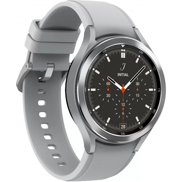  სმარტ საათი Samsung Galaxy Watch 4 Classic 46MM Silver (SM-R890NZSACIS)