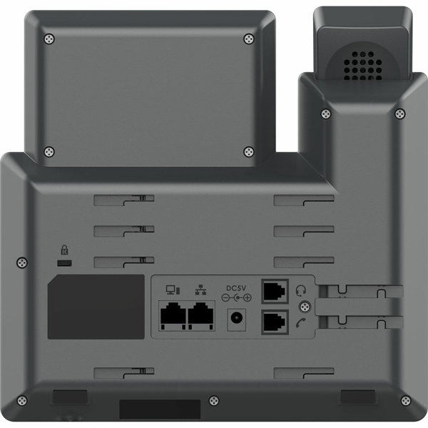 IP ტელეფონი Grandstream GRP2604 IP Phone No-PoE 6 SIP, 3 lines,10 BLF keys, Gigabit port, Black