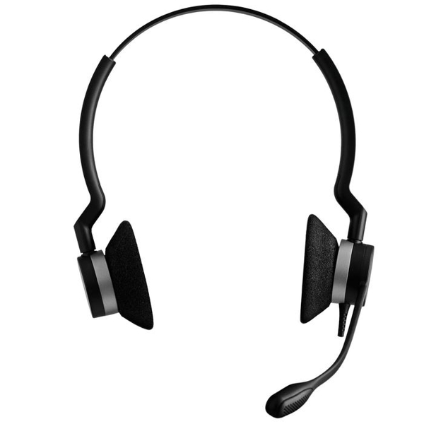 ყურსასმენი Jabra Biz 2300 Wideband Duo Wired Headset USB Black