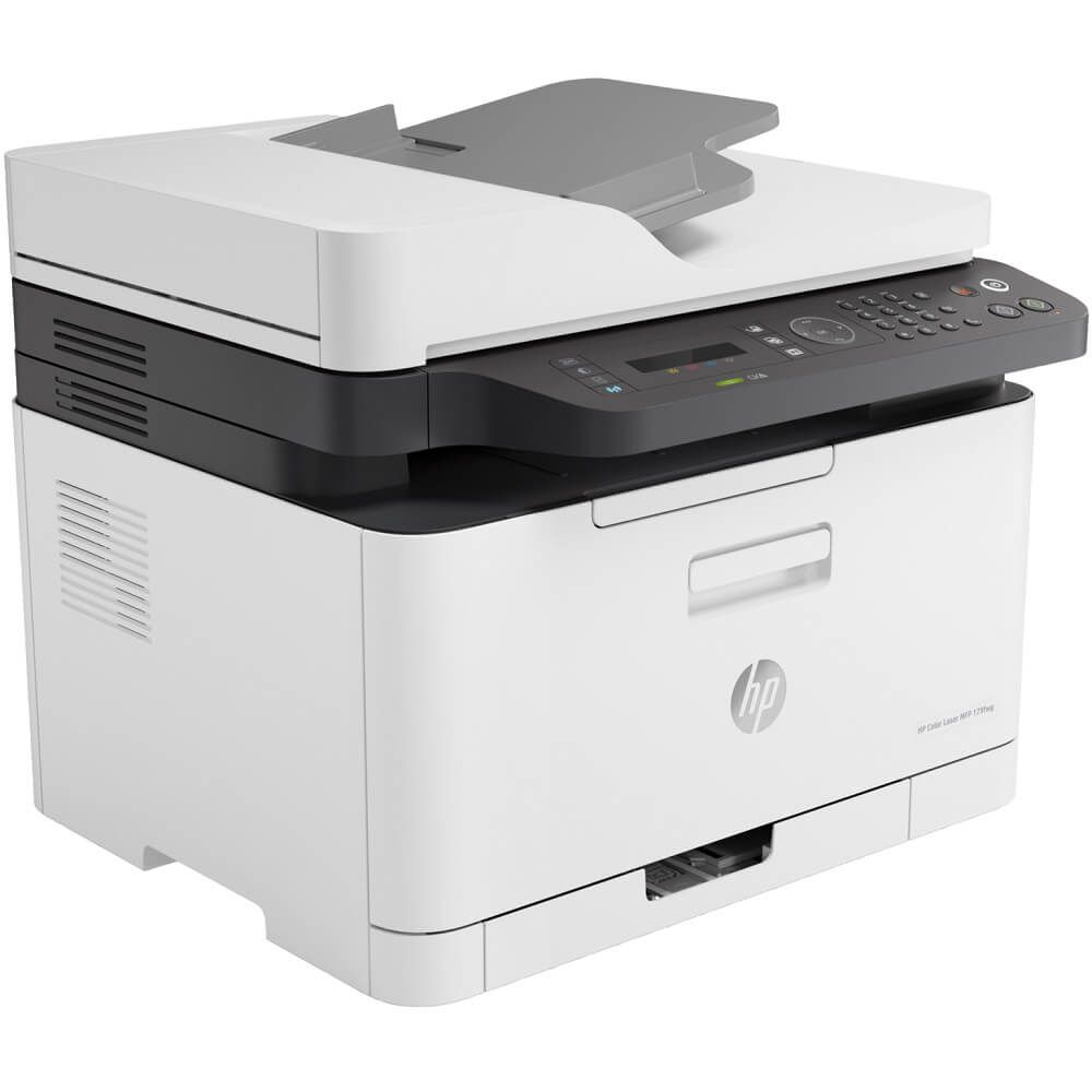 პრინტერი HP 4ZB97A Color 179fnw Wireless All-in-One Laser Printer, Integrated Ethernet and Mobile Printing, Works with Alexa White