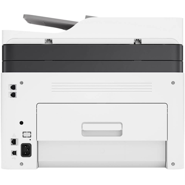 HP 4ZB97A Color 179fnw Wireless All-in-One Laser Printer, Integrated Ethernet and Mobile Printing, Works with Alexa White