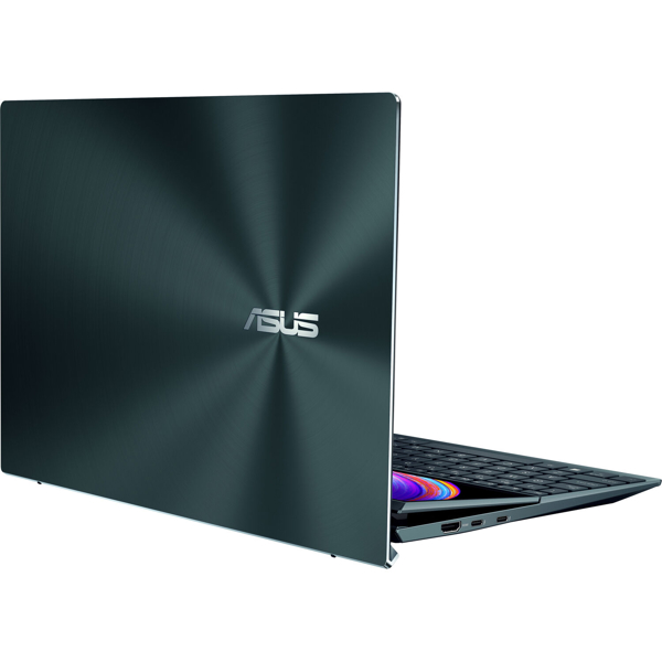 ნოუთბუქი Asus Zenbook Pro Duo UX482 14" Intel Core i7-1165 16GB, 1TB SSD MX 450 2GB W10 Pro Celestial Blue