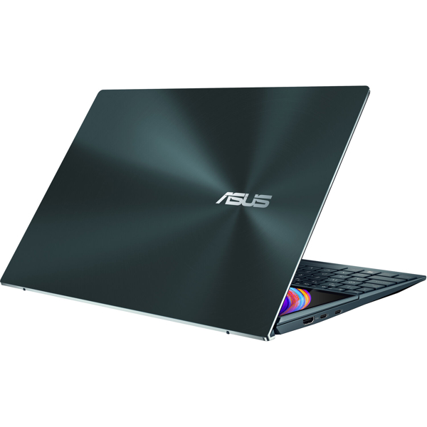 ნოუთბუქი Asus Zenbook Pro Duo UX482 14" Intel Core i7-1165 16GB, 1TB SSD MX 450 2GB W10 Pro Celestial Blue