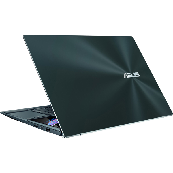 ნოუთბუქი Asus Zenbook Pro Duo UX482 14" Intel Core i7-1165 16GB, 1TB SSD MX 450 2GB W10 Pro Celestial Blue