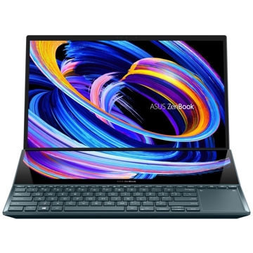 ნოუთბუქი  Asustek Zenbook Pro Duo UX582 15.6" 4K OLED I9-10980HK, 32GB, 1TB SSD, RTX3070 8GB, W10PRO Black