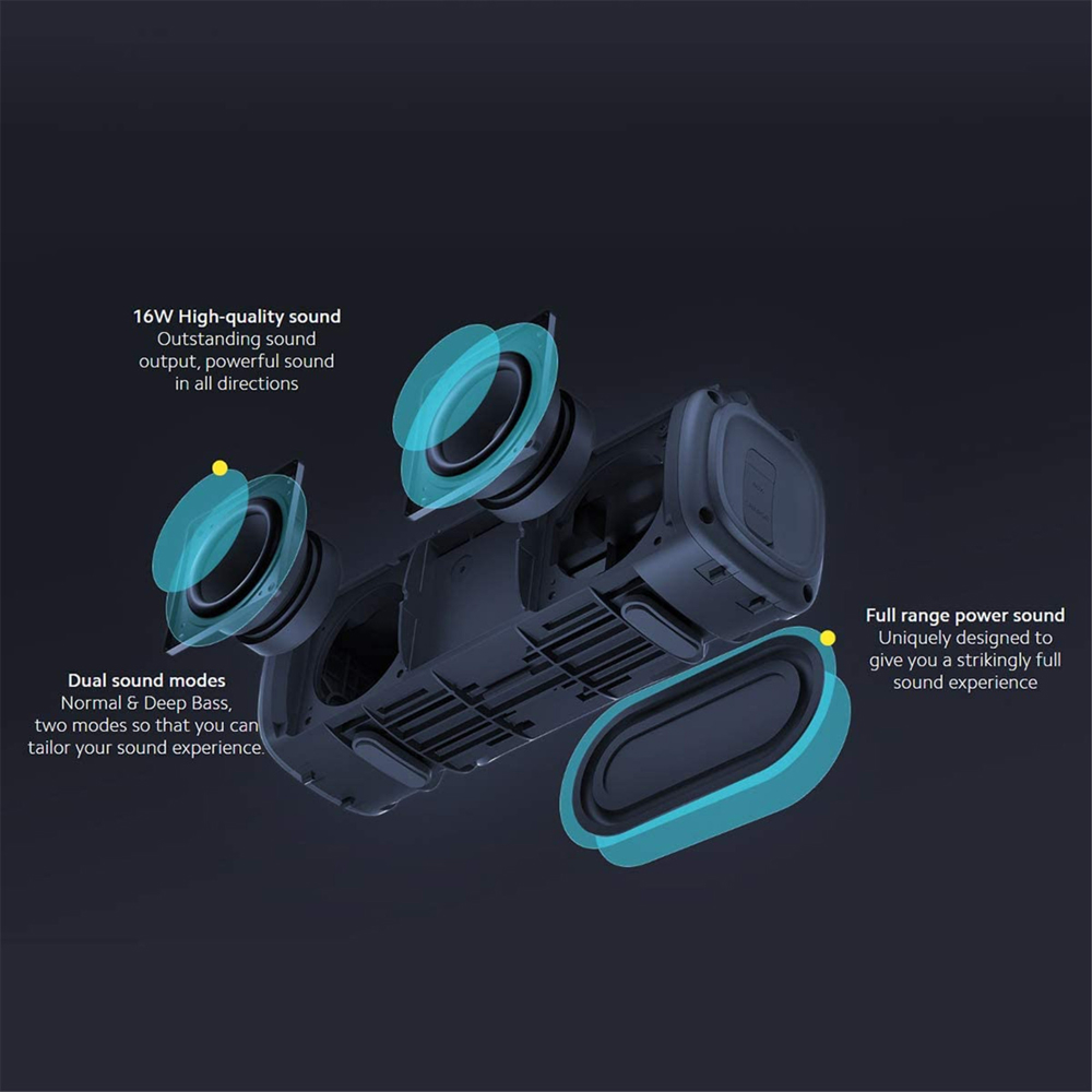 Xiaomi QBH4197GL Mi Outdoor Speaker Blue GL MP (MDZ-36-DB)