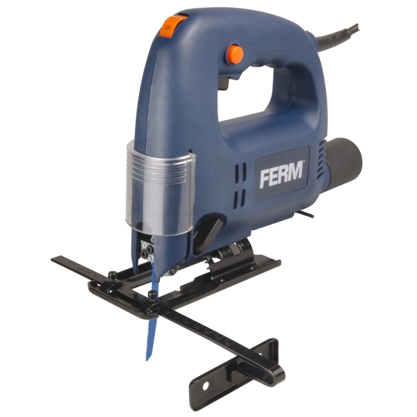 ბეწვა ხერხი FERM JSM1023 3 Plus 1 Pendulum Position Jig Includes 4 Saw Blades, 570 W, 240 V, Blue