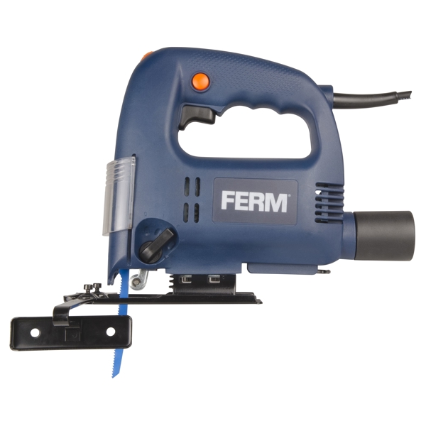 ბეწვა ხერხი FERM JSM1023 3 Plus 1 Pendulum Position Jig Includes 4 Saw Blades, 570 W, 240 V, Blue