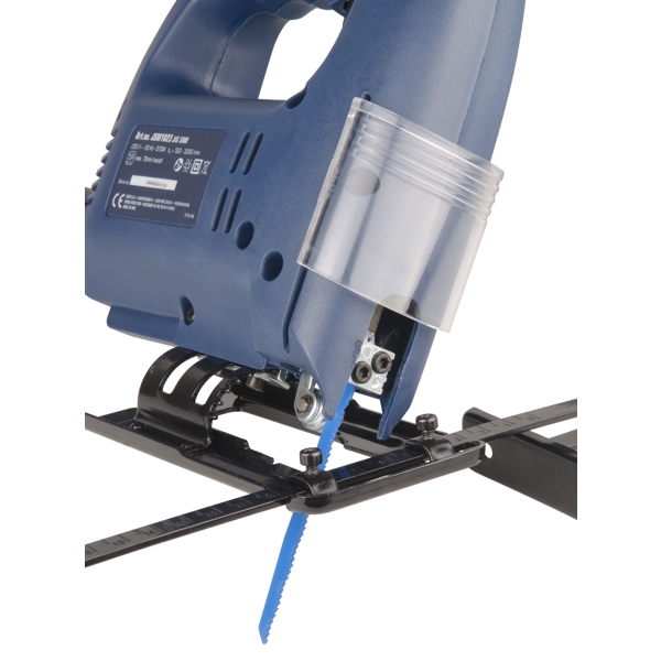 ბეწვა ხერხი FERM JSM1023 3 Plus 1 Pendulum Position Jig Includes 4 Saw Blades, 570 W, 240 V, Blue