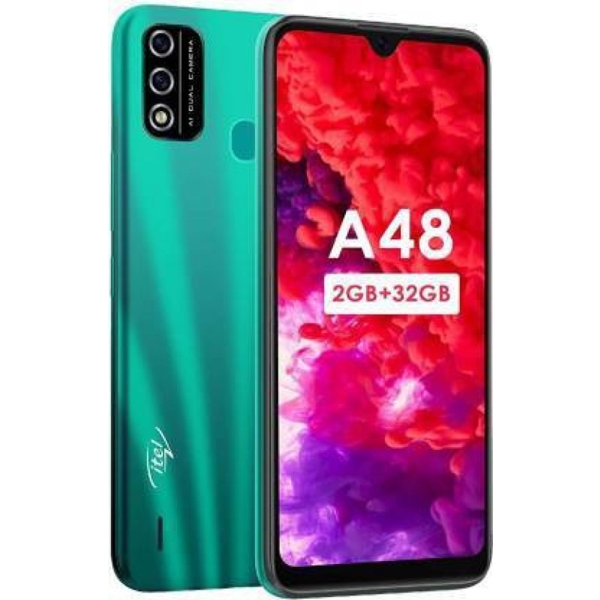 მობილური ტელეფონი ITEL A48 L6006 2GB, 32GB Dual Sim LTE Green