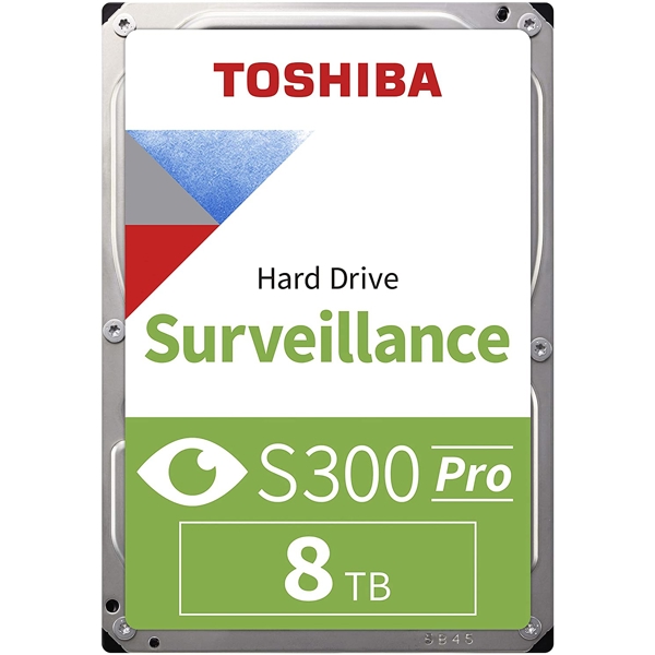 მყარი დისკი Toshiba HDWT380UZSVA 8TB S300 3.5" surveillance hard drive