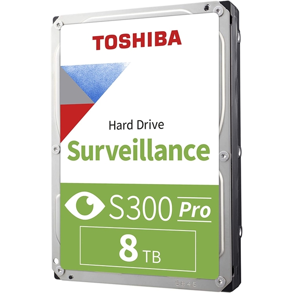 მყარი დისკი Toshiba HDWT380UZSVA 8TB S300 3.5" surveillance hard drive