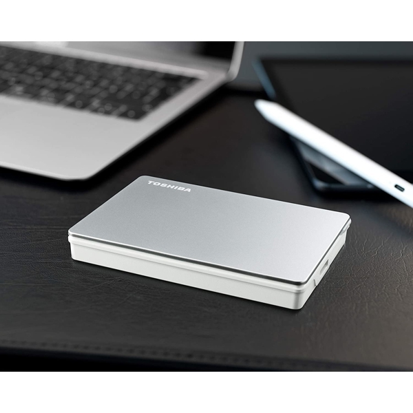 გარე მყარი დისკი TOSHIBA HDTX120ESCAA Canvio Flex 2TB Portable External Hard Drive Silver