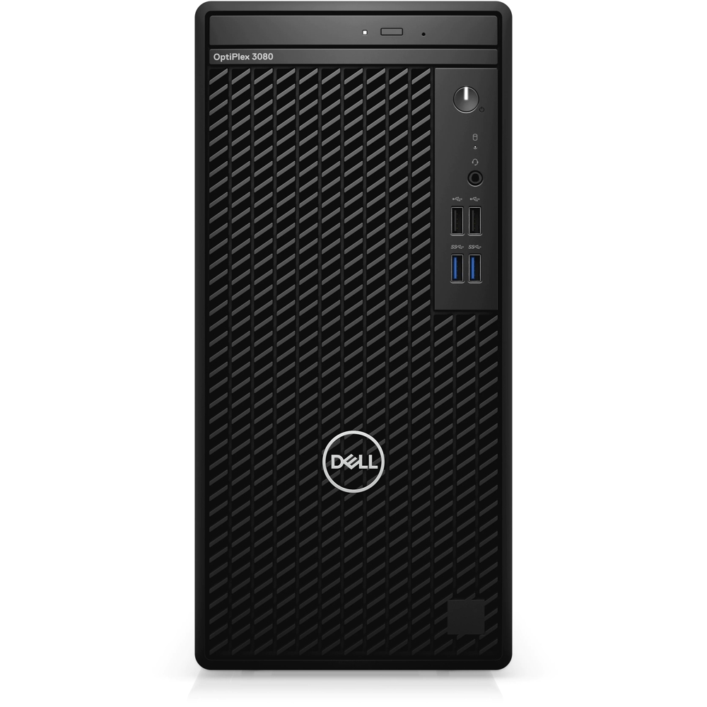 პერსონალური კომპიუტერი Dell OptiPlex 3080 SFF, Pentium G6505, 4GB, 256GB SSD DP, HDMI Ubuntu Black