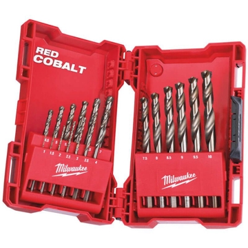 ბურღების ნაკრები Milwaukee 4932352470 HSS-CO Ground Cobalt Drill Bits