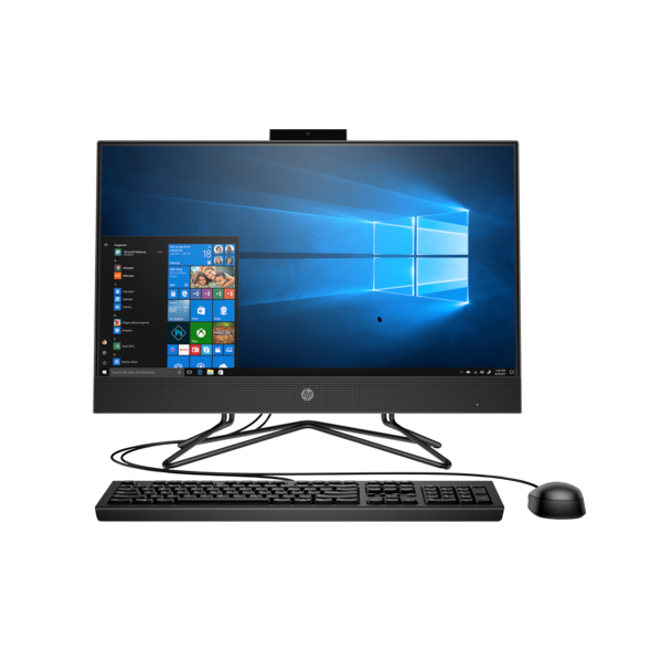 All in One კომპიუტერი HP 205 G4 24, 23.8" AMD Athlon 3050U, 8GB, 128GB SSD, Black