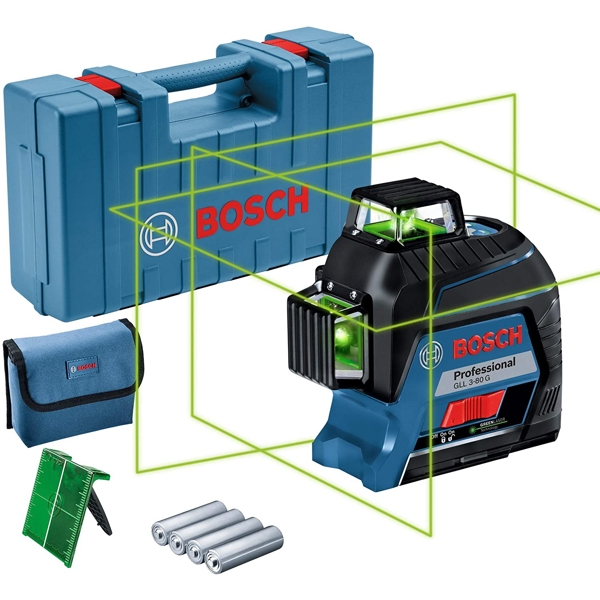 ლაზერული ნიველირი Bosch GLL 3-80 G + Case