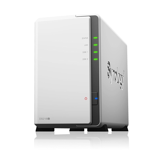 სერვერი NAS Synology DS218j 512MB USB White