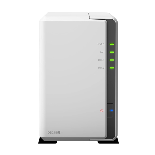 სერვერი NAS Synology DS218j 512MB USB White