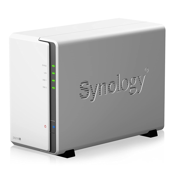 სერვერი NAS Synology DS218j 512MB USB White