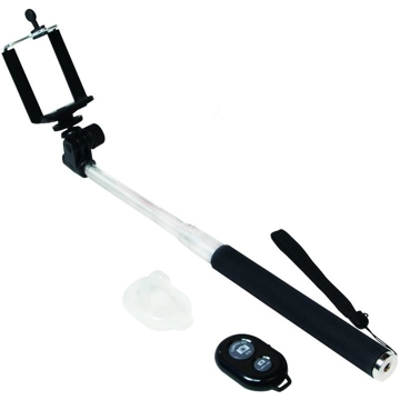 სელდის ჯოხი LogiLink BT0034 Bluetooth Selfie Monopod with remote control Black