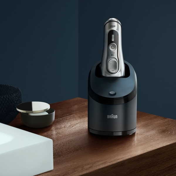 წვერსაპარსი BRAUN 9390cc SILV Dry wet Shaver Silver