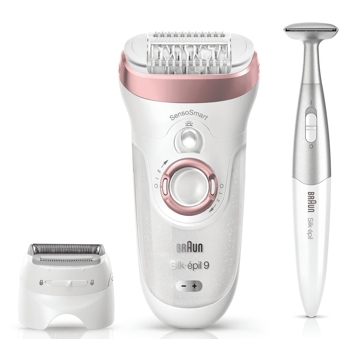 ეპილატორი BRAUN SES 9/890 Rose Gold, White