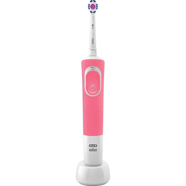 ელექტრო კბილის ჯაგრისი Oral-B D100.413.1K Electric Brush Pink