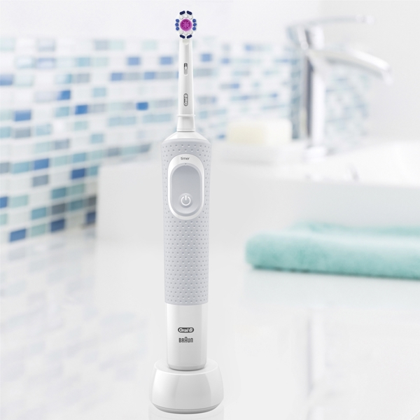 ელექტრო კბილის ჯაგრისი Oral-B D100.413.1K Electric Brush White