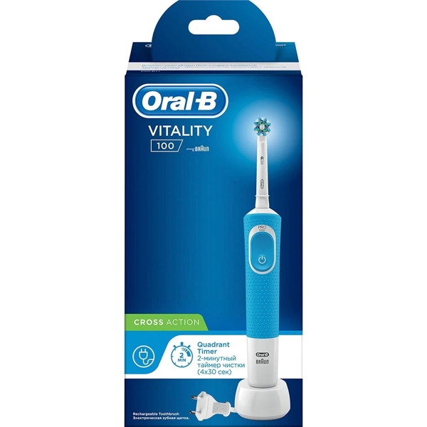 ელექტრო კბილის ჯაგრისი Oral-B D100.413.1K Electric Brush Blue