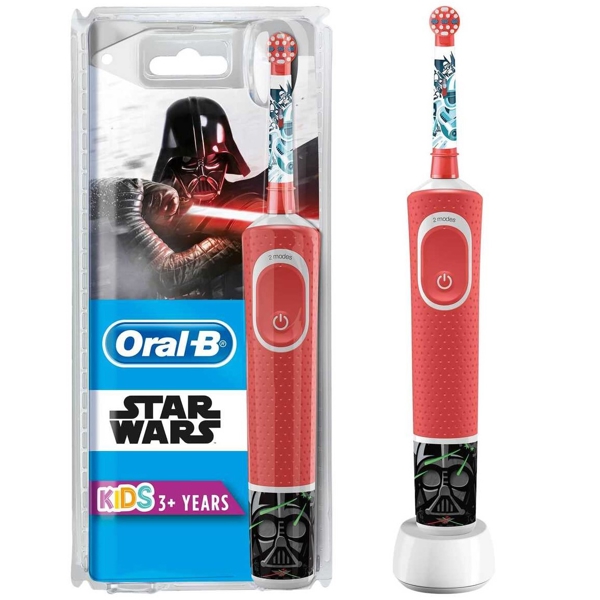 ბავშვის ელექტრო კბილის ჯაგრისი Oral-B D100.413.2K StarWars Toothbrush For Kids 3+