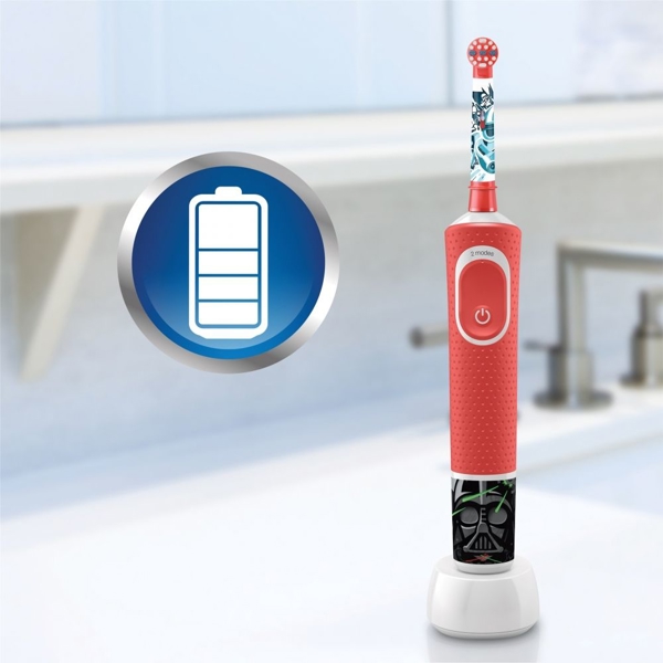 ბავშვის ელექტრო კბილის ჯაგრისი Oral-B D100.413.2K StarWars Toothbrush For Kids 3+