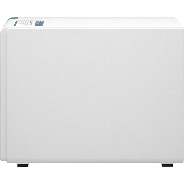 Storage System Qnap TS-431P3-2G, 4-Bay Tower NAS, 1,7GHz,  2GB DDR3 SODIMM RAM, SATA 6Gb/s, White