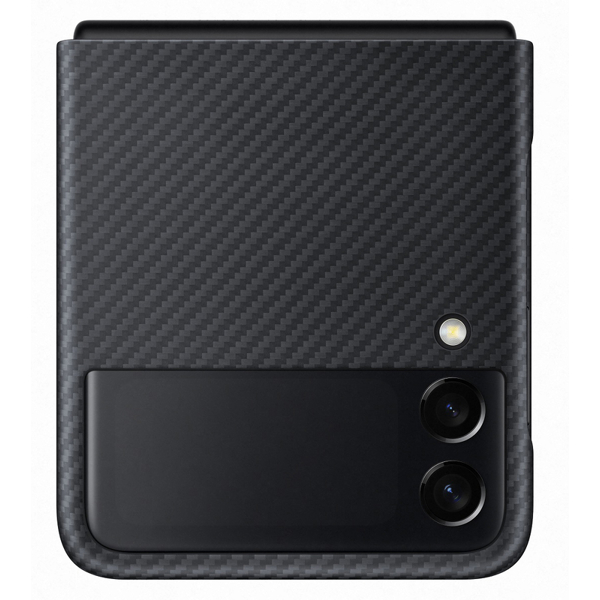  მობილურის ქეისი Samsung Galaxy Z Flip 3 Aramid Cover Black