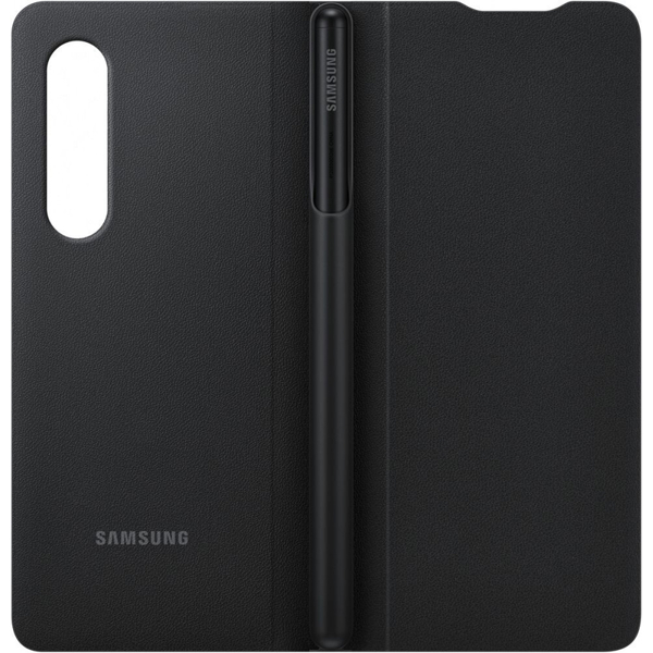  მობილურის ქეისი Samsung Galaxy Z Fold 3 FLIP Cover With Pen Black 