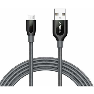 Anker A81420A1 USB 2.0 to Micro USB 0.9m Gray 