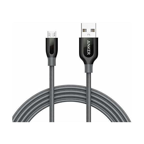 Anker A81420A1 USB 2.0 to Micro USB 0.9m Gray 