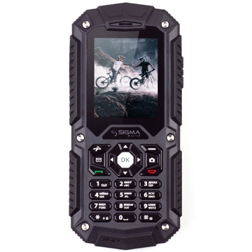 მობილური ტელეფონი SIGMA X-TREME IT67 Dual SIM Black