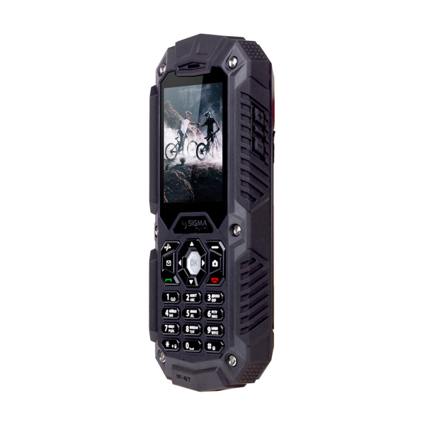 მობილური ტელეფონი SIGMA X-TREME IT67 Dual SIM Black