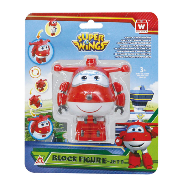 სათამაშო ტრასფორმერი Super Wings EU380004 Figure Jett