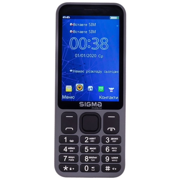 მობილური ტელეფონი SIGMA X-STYLE 351 Dual SIM Lider Grey