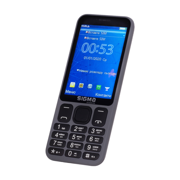 მობილური ტელეფონი SIGMA X-STYLE 351 Dual SIM Lider Grey