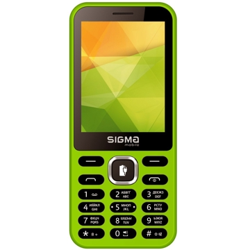 მობილური ტელეფონი SIGMA X-STYLE 31 POWER Dual SIM Green