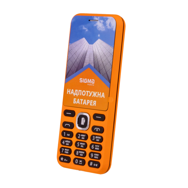 მობილური ტელეფონი SIGMA X-STYLE 31 POWER Dual SIM Orange