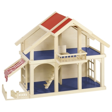 GOKI 51893G Doll house 2 floors with internal patio