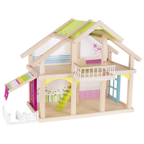 GOKI 51588G Doll house 2 floors with an internal courtyard Susibelle