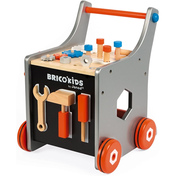 Janod J06478 Game set Workshop on wheels For Boys